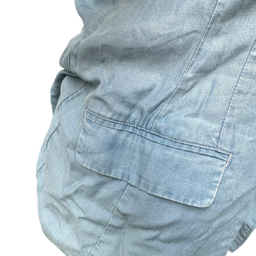 All Saints Light Blue  Blazer - Picture 8 of 17